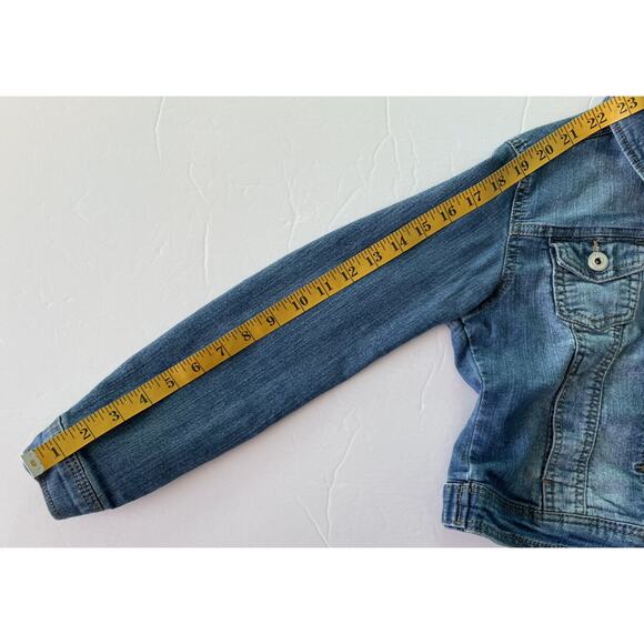 Freestyle Revolution Girls Lightweight Jean Jacket Size XL - Picture 7 of 10